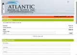 Atlantic Med Supply coupon verification screenshot