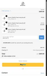 atomrcair10 coupon verification screenshot