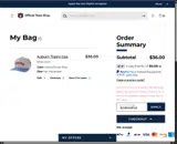 Auburn Tigers coupon verification screenshot