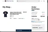 Auburn Tigers coupon verification screenshot