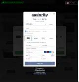 Audiority coupon verification screenshot