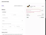 Aufschnitt Meats coupon verification screenshot