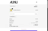 Aunubeauty.com coupon verification screenshot