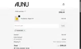 Aunubeauty.com coupon verification screenshot