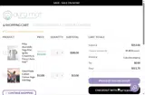 WELCOME10 coupon verification screenshot
