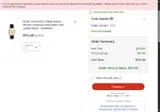 Austin Community College coupon verification screenshot