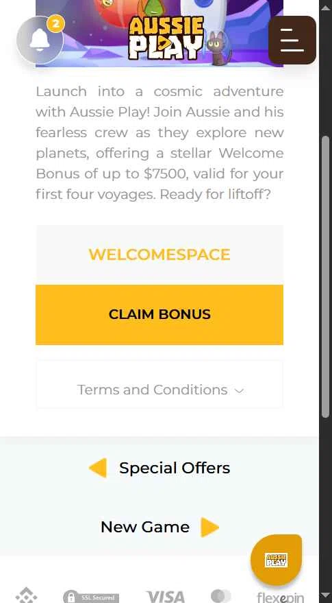 Aussie Play checkout page showing Aussie Play promo code box | Screenshot taken by SimplyCodes community member on Jul 15, 2025