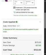 Austin FC coupon verification screenshot