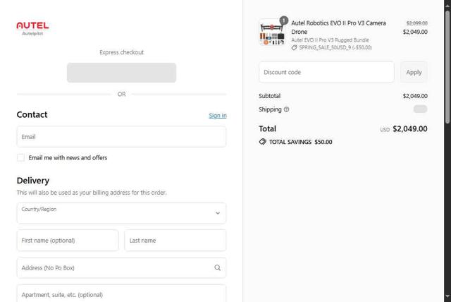 Autelpilot checkout page showing Autelpilot promo code box | Screenshot taken by SimplyCodes community member on Sep 12, 2025