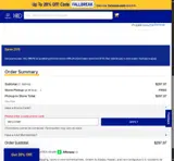 Autel coupon verification screenshot