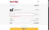 Autel coupon verification screenshot