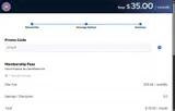 bf10off coupon verification screenshot