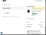 Auto Metal Direct coupon verification screenshot