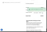 Auto Metal Direct coupon verification screenshot