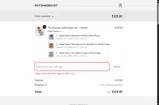 40BLACK25 coupon verification screenshot