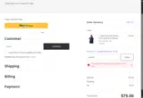 Aventura Clothing coupon verification screenshot