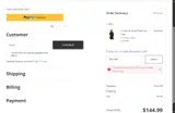 Aventura Clothing coupon verification screenshot