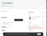 Aventura Clothing coupon verification screenshot