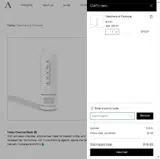 AVYNA COSMETICS coupon verification screenshot