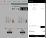 AVYNA COSMETICS coupon verification screenshot