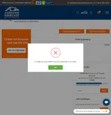 EMBS1 coupon verification screenshot
