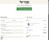Axiom Labz coupon verification screenshot