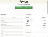 Axiom Labz coupon verification screenshot