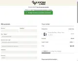 Axiom Labz coupon verification screenshot