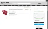 Arizona Coyotes Shop coupon verification screenshot