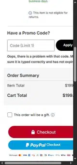 SINGLE coupon verification screenshot