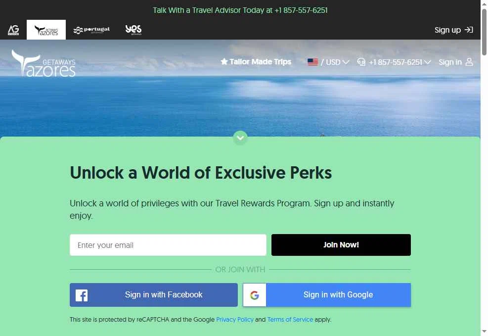 Azores Getaways checkout page showing Azores Getaways promo code box | Screenshot taken by SimplyCodes community member on Dec 20, 2025