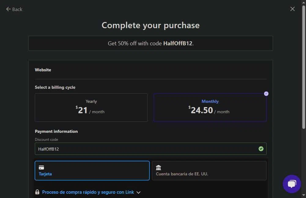 B12 checkout page showing B12 promo code box | Screenshot taken by SimplyCodes community member on Dec 11, 2025