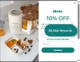Béaba USA coupon verification screenshot