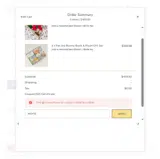 MAY10 coupon verification screenshot