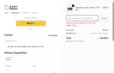 Babymoov coupon verification screenshot