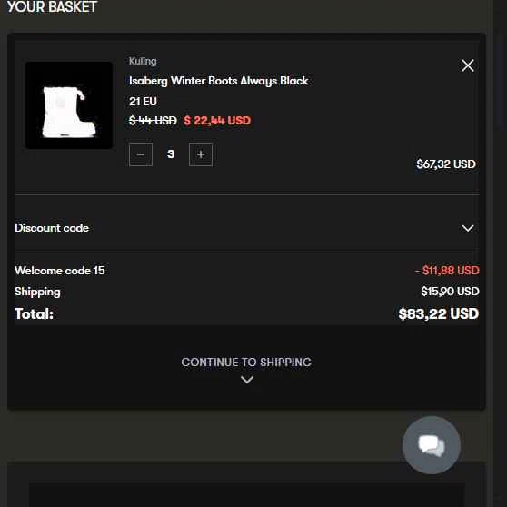 Babyshop checkout page showing Babyshop promo code box | Screenshot taken by SimplyCodes community member on Dec 2, 2025