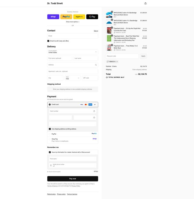 Backbridge checkout page showing Backbridge discount code box | Screenshot taken by SimplyCodes community member on Sep 12, 2025