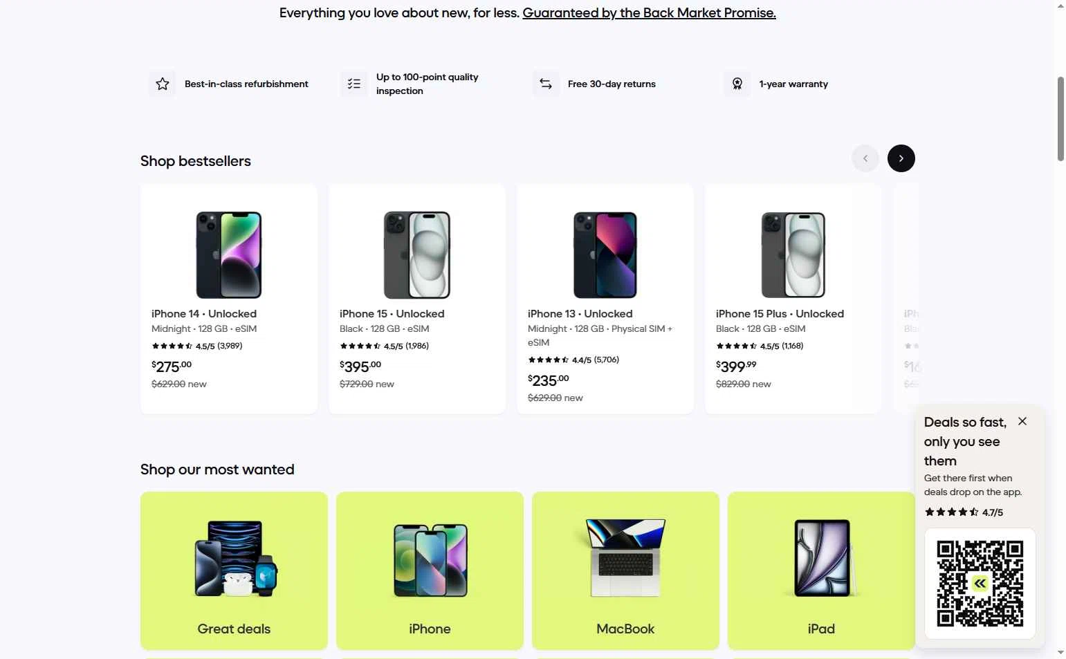 Verification screenshot for $20 Off Storewide at Back Market - 38d ago