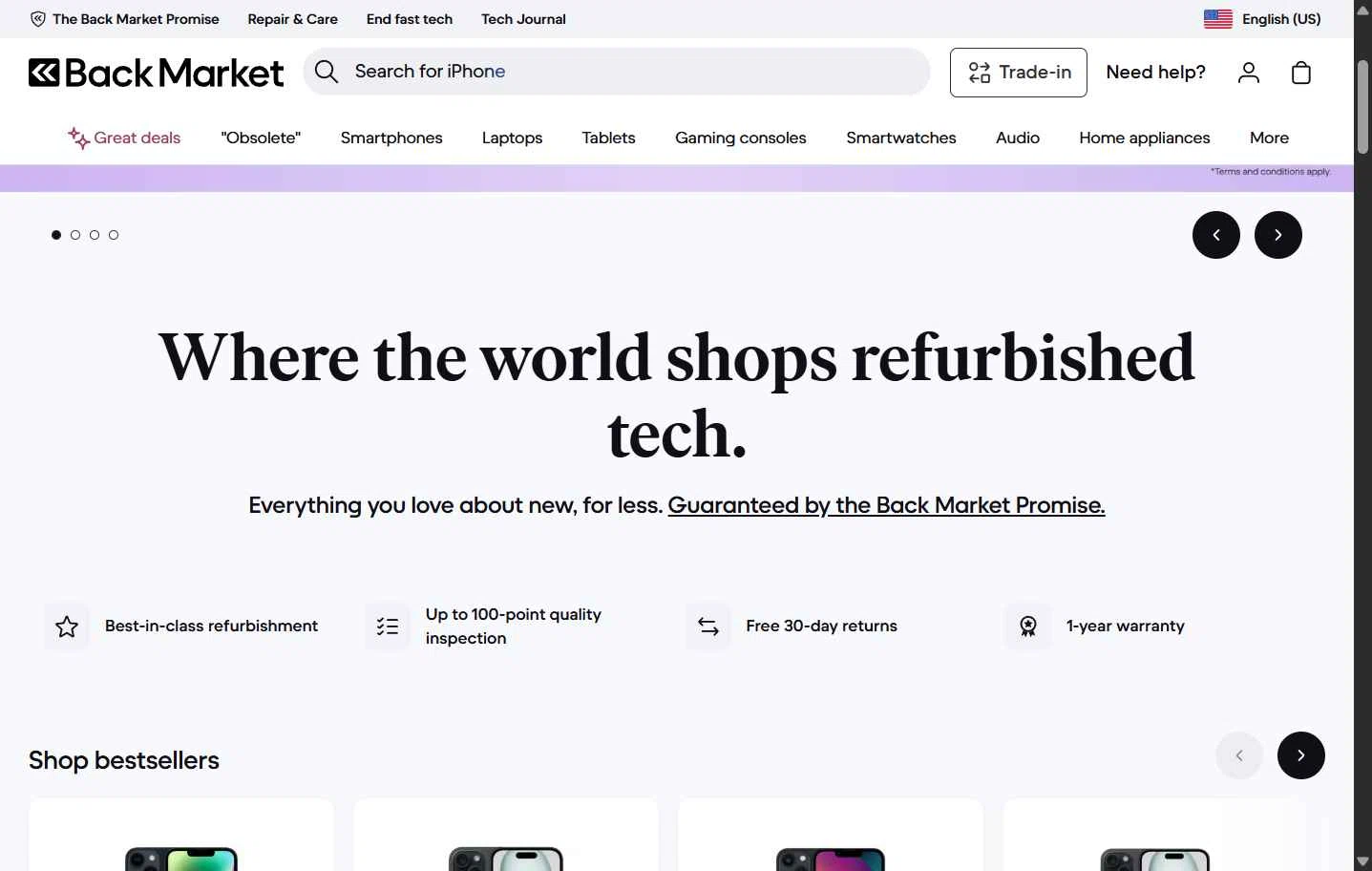 Verification screenshot for $20 Off Storewide at Back Market — 25d ago
