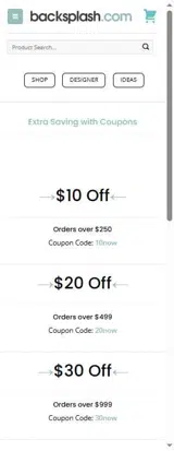 30now coupon verification screenshot