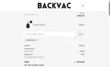 BACKMAS coupon verification screenshot