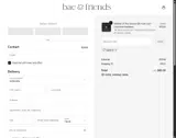 Bae and Friends coupon verification screenshot