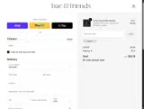 Bae and Friends coupon verification screenshot