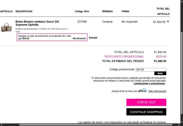 Bag Borrow or Steal checkout page showing Bag Borrow or Steal promo code box | Screenshot taken by SimplyCodes community member on Jul 10, 2025