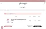 Baginning coupon verification screenshot