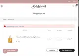 Baginning coupon verification screenshot