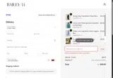 WELCOME15 coupon verification screenshot