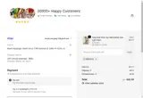 Bailey's Blossoms coupon verification screenshot