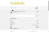 BALABALA10 coupon verification screenshot