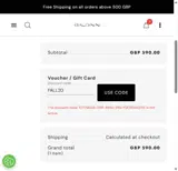 FALL20 coupon verification screenshot